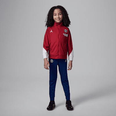Paris Saint-Germain Strike Fourth Jordan Dri-FIT-Fußball-Trainingsanzug aus  Strickmaterial (jüngere Kinder). Nike DE